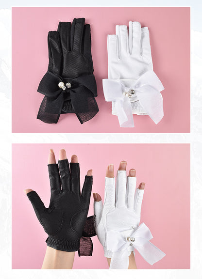 Women’s Lightweight Breathable Golf Glove – Summer Bowknot Cooling Style